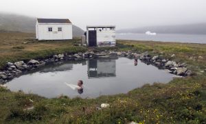 Natural Thermal Pools on Uunartoq Island